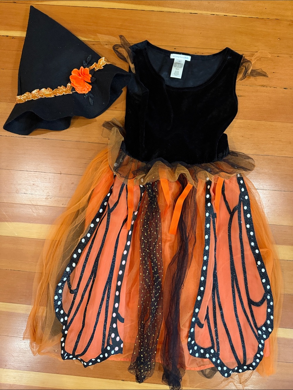 Pottery barn kids monarch butterfly dress